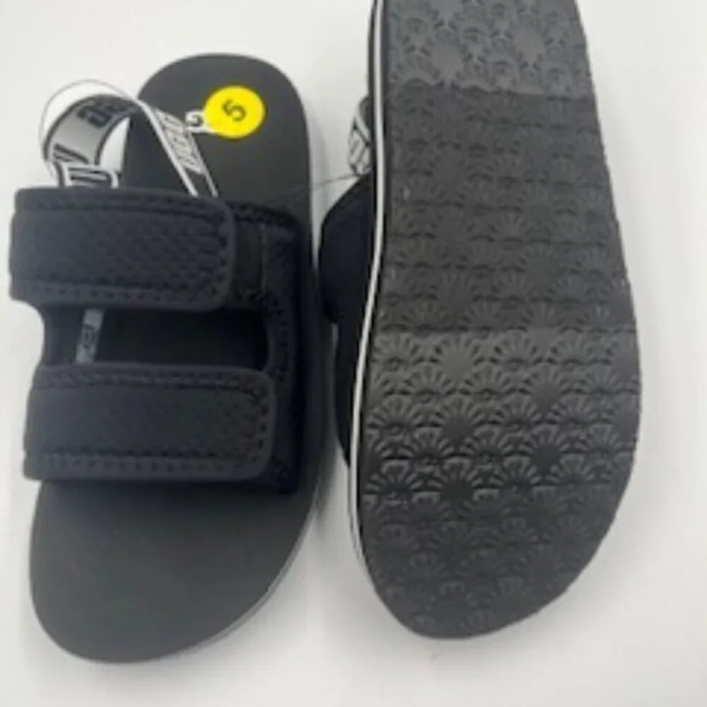 NEW UGG Lennon Sling‎ back Sandals Unisex Kids Size 5 Shoes Neoprene Adjustable